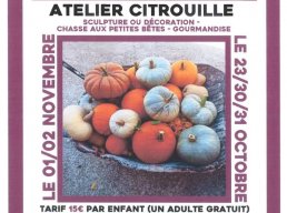 Atelier citrouille - sculpture ou décoration