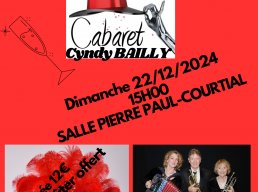 Après-midi dansant Cabaret Cyndy Bailly