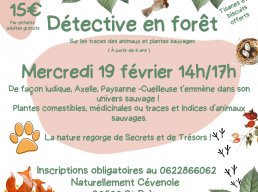 Détective en forêt avec Axelle