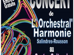 Concert de l'Orchestral Harmonie Salindres/Rousson